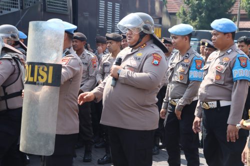 Hadapi May Day 2025, Polres Pasuruan Gelar Gladi Pengamanan dengan 1.039 Personel