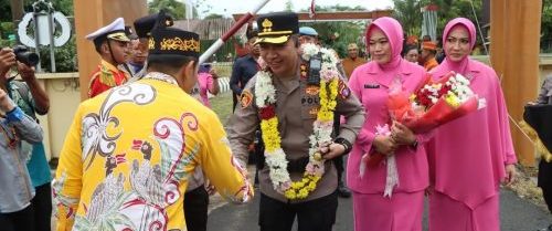Sambut Kapolres Baru, Polres Pulang Pisau Gelar “Welcome and Farewell Parade”