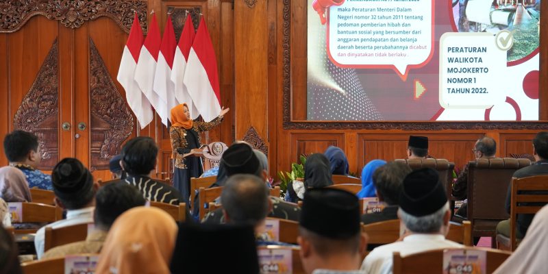 Sosialisasi Regulasi Hibah, Wali Kota Mojokerto: Pahami Regulasi, Jangan Sungkan Bertanya