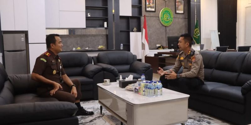 Kapolres Pulang Pisau Silaturahmi ke Kajari, Perkuat Sinergi Penegakan Hukum