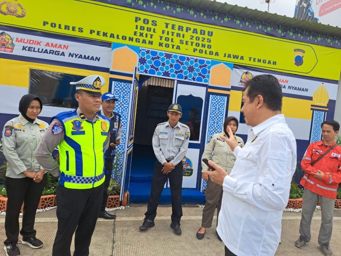 Deputi Bidkoor Kamtibmas Kemenko Polkam RI Kunjungi Pos Terpadu Exit Setono