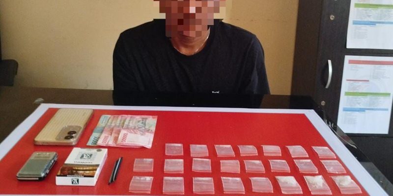 Satresnarkonaba Polresta Palangka Raya Ungkap Kasus Peredaran Sabu, Seorang Pengedar Diamankan
