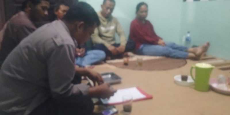 Bhabinkamtibmas Mediasi Kesalahpahaman Warga di Kelurahan Sei Gohong