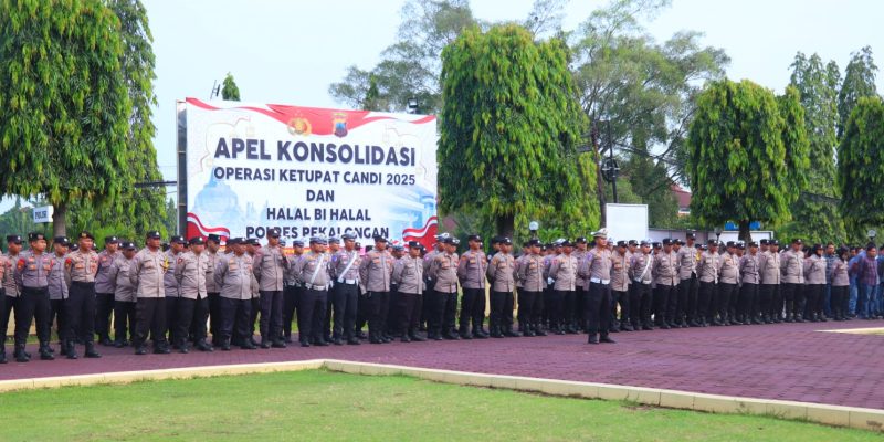 Operasi Ketupat Candi 2025 Selesai, Kapolres Pekalongan Apresiasi Personil dalam Gelar Apel Konsolidasi