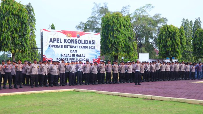 Operasi Ketupat Candi 2025 Selesai, Kapolres Pekalongan Apresiasi Personil dalam Gelar Apel Konsolidasi