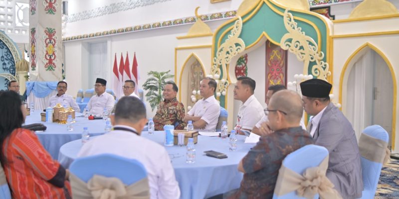 Gubernur Kalteng H. Agustiar Sabran Perkuat Kolaborasi dengan Pimpinan Perguruan Tinggi, Bahas Program Satu Keluarga Satu Sarjana