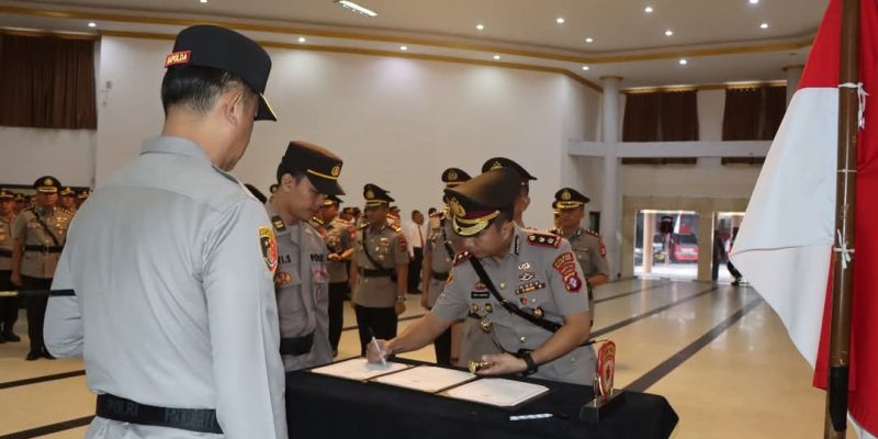 Dilantik Kapolda Kalteng, AKBP Iqbal Sengaji Resmi Jadi Kapolres Pulang Pisau