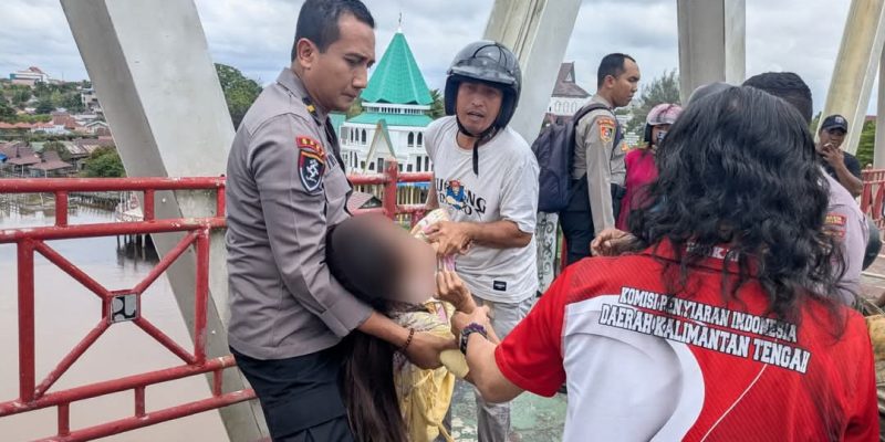 Quick Response, Polresta Palangka Raya Berhasil Selamatkan Wanita yang Nyaris Akhiri Hidup