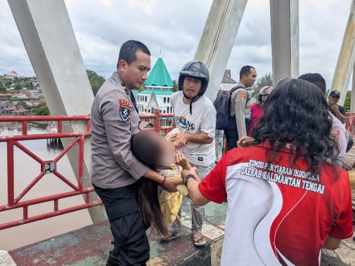 Quick Response, Polresta Palangka Raya Berhasil Selamatkan Wanita yang Nyaris Akhiri Hidup