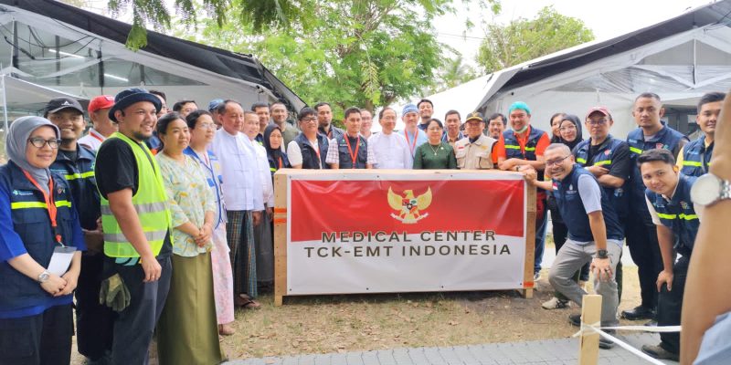 Polri Kirim Tim Medis ke Myanmar, Layani Lebih dari 1.100 Korban Gempa