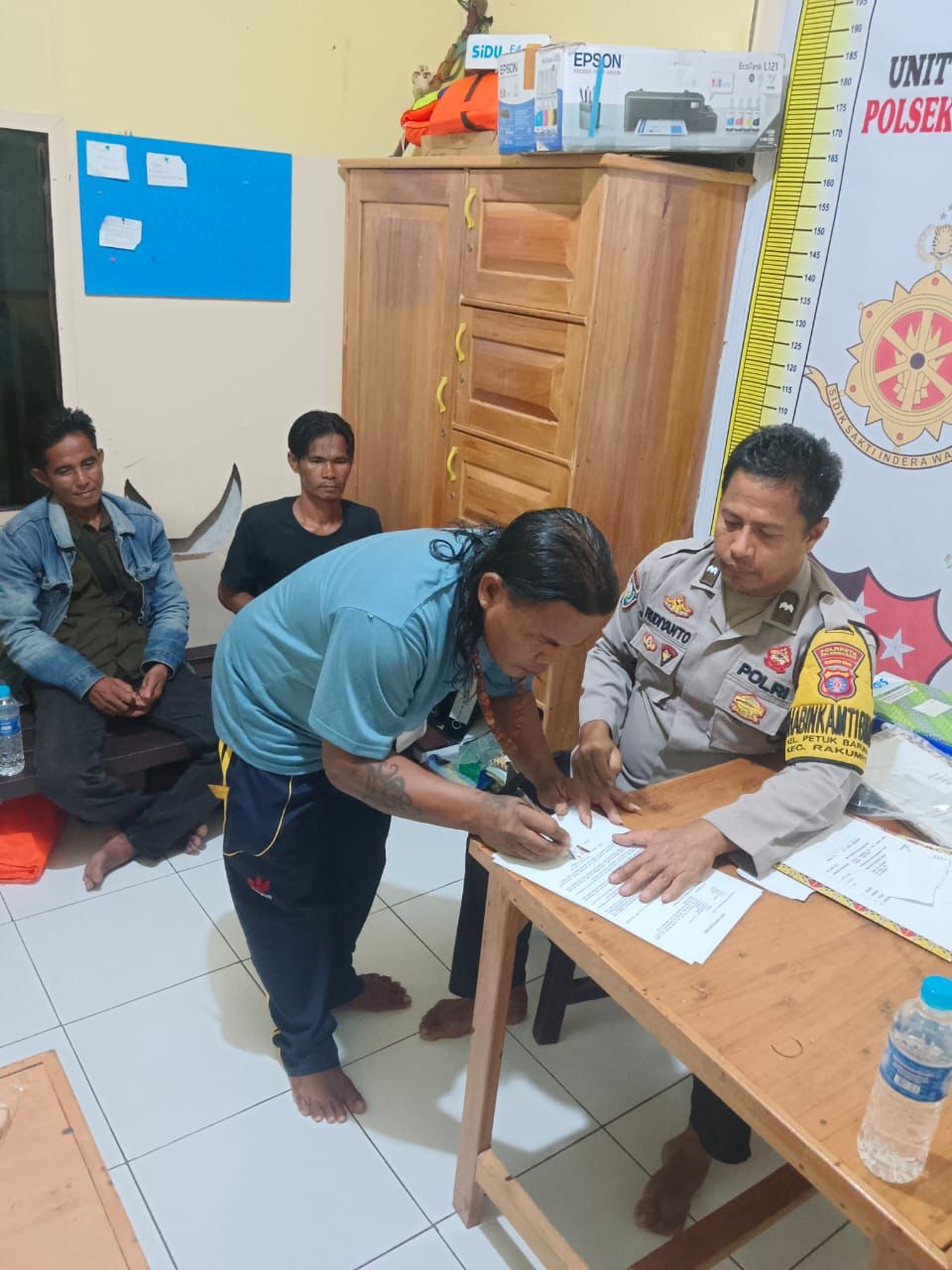 Polsek Rakumpit Terus Lakukan Pendekatan Humanis kepada Warga