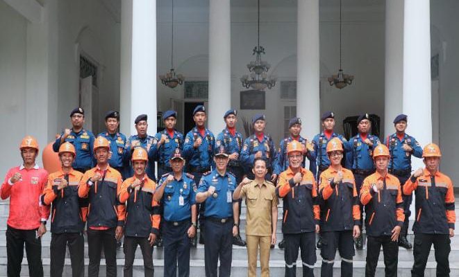 Bupati Purwakarta Menekankan Pihak Damkar Harus Ada Peningkatan Skil Dan Keahlian Pencegahan Kebakaran