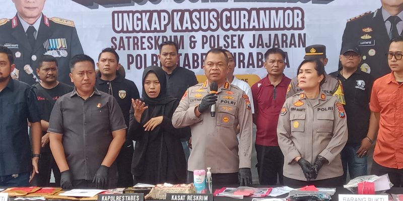 Polrestabes Surabaya Dan Polsek Berhasil Menangkap 41 Pelaku Kejahatan