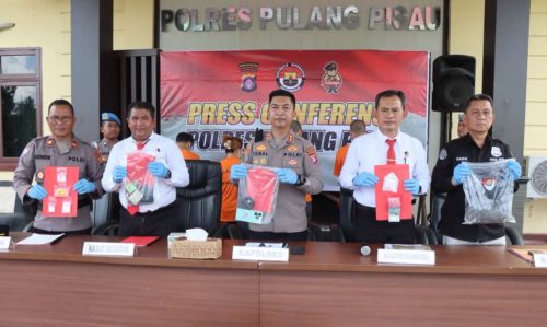 Polres Pulang Pisau Sampaikan Hasil Operasi Pekat Telabang 2025 kepada Publik
