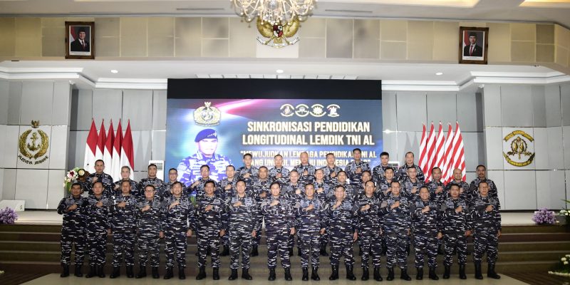 Dibuka KASAL, Komandan Puspenerbal Hadiri Sinkronisasi Longitudinal Lemdik TNl AL