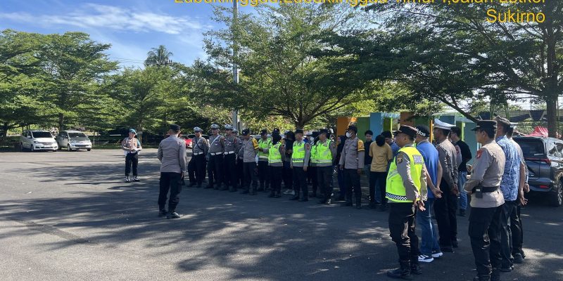 Polres Lubuklinggau Terjunkan Personel Satu Kompi Pastikan Keamanan Dalam Acara Dangdut Fest 2025 di Lapanan (TOS)