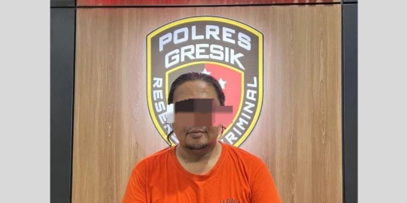 Polres Gresik Berhasil Amankan Admin Grup FB Cinta Sedarah di Denpasar Bali