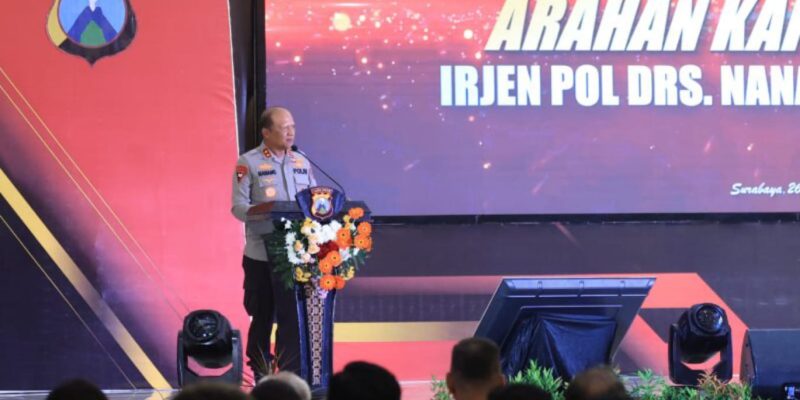 Kapolda Jatim Buka Rakernis Bidang Humas Dukung Transformasi Komunikasi Polri di Era Digital