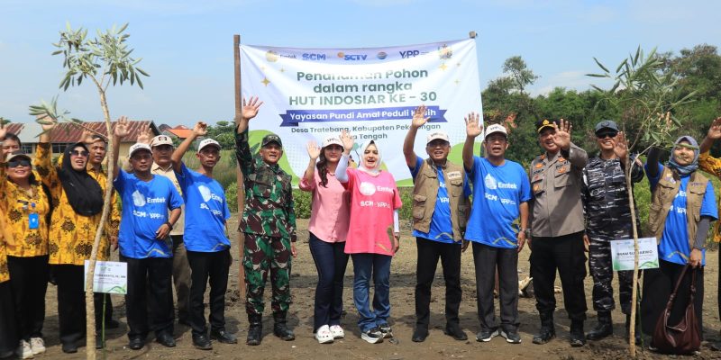 Kapolres Pekalongan Hadiri Penanaman Pohon Dalam Rangka HUT Indosiar ke-30