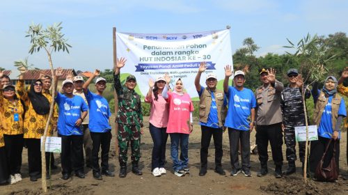 Kapolres Pekalongan Hadiri Penanaman Pohon Dalam Rangka HUT Indosiar ke-30
