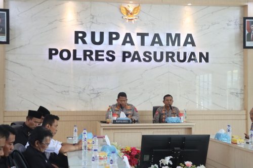 Polres Pasuruan Tegaskan Komitmen Jaga Kamtibmas Lewat Silaturahmi Bersama Perguruan Silat se-Jatim