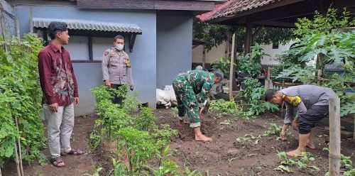 Kapolres Pasuruan Himbau Bhabinkamtibmas Terus Aktifkan Program Ketahanan Pangan