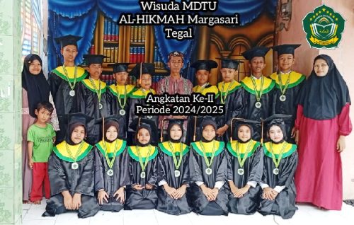 Madrasah Al-Hikmah Tegal Gelar Wisuda Angkatan Ke-2 Periode 2024/2025