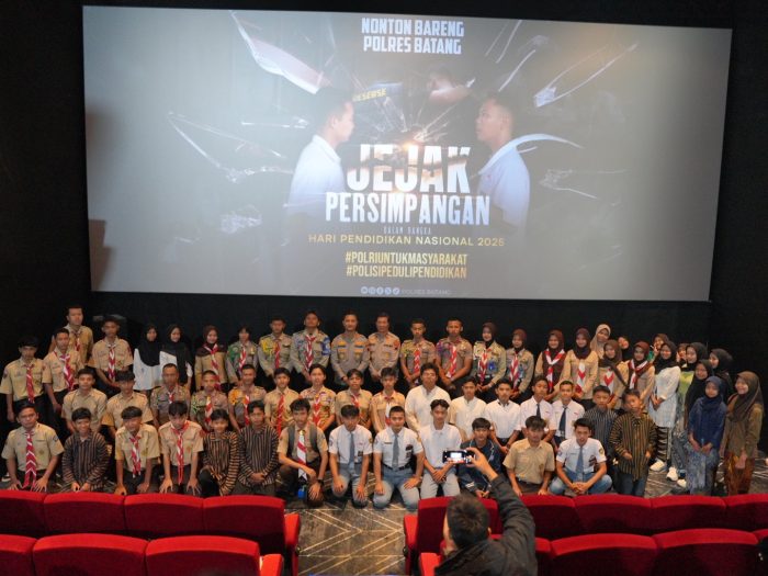 Hari Pendidikan Nasional, Polres Batang Luncurkan Film Edukasi ‘Jejak Persimpangan’