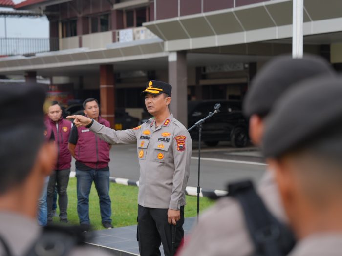 Libatkan TNI dan Satpol PP, Polres Batang Gelar Operasi Premanisme Skala Besar
