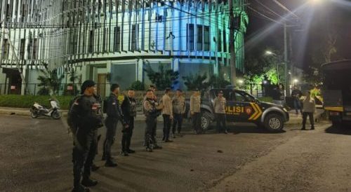 Gelar Patroli Skala Besar Ciptakan Kondusifitas Kamtibmas Cegah Aksi Premanisme di Banyuwangi