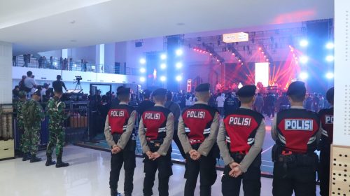 Polisi Amankan Pertunjukan Konser Musik Moro-Moro Fest Vol. 1