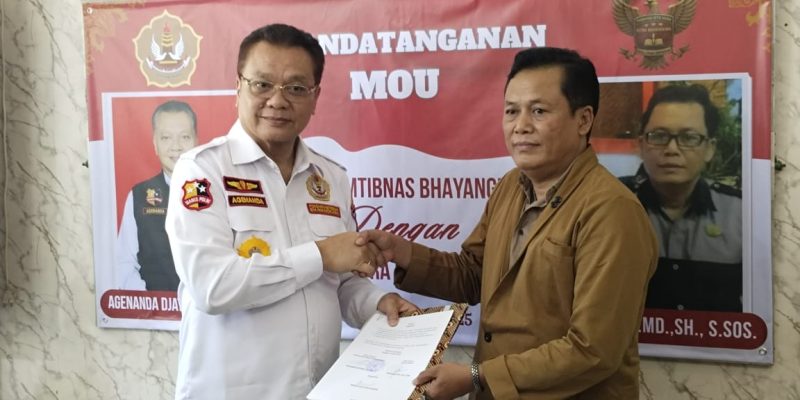 Resmi Penandatanganan MoU Ketua Umum Media Putrabhayangkara Dan ketua Umum Pokdarkamtibmas