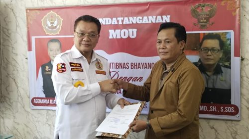 Resmi Penandatanganan MoU Ketua Umum Media Putrabhayangkara Dan ketua Umum Pokdarkamtibmas