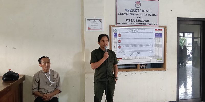 Pemilihan Ketua Karang Taruna Desa Bunder Di Menangkan Oleh Kandidat No.3 Iman Mastur F