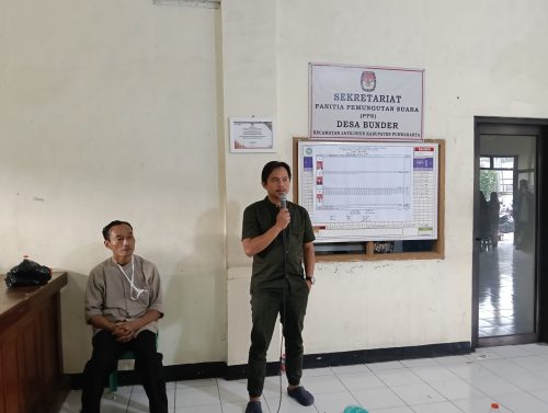 Pemilihan Ketua Karang Taruna Desa Bunder Di Menangkan Oleh Kandidat No.3 Iman Mastur F