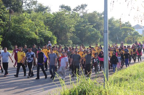 Semarakkan Hari Bhayangkara ke-79, Polres Musi Rawas Gelar Jalan Santai, Berbagai Macam Perlombaan dan Bagikan Doorprice Berhadiah