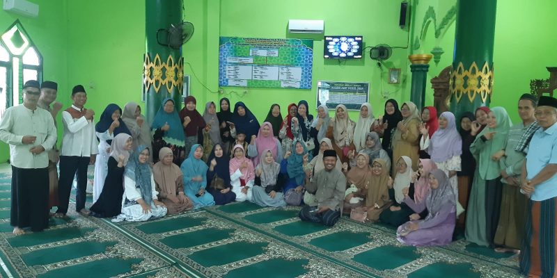 Masjid Jami Nurul Iman Kelurahan Tanah Periuk Lubuklinggau Mengadakan Acara Pemilihan Ketua Pengajian Muslimat