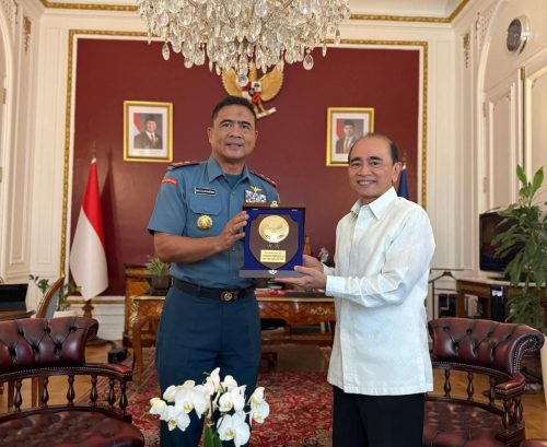 Disela Paris Air Show 2025, Komandan Puspenerbal CC Athan dan Dubes Rl Perancis