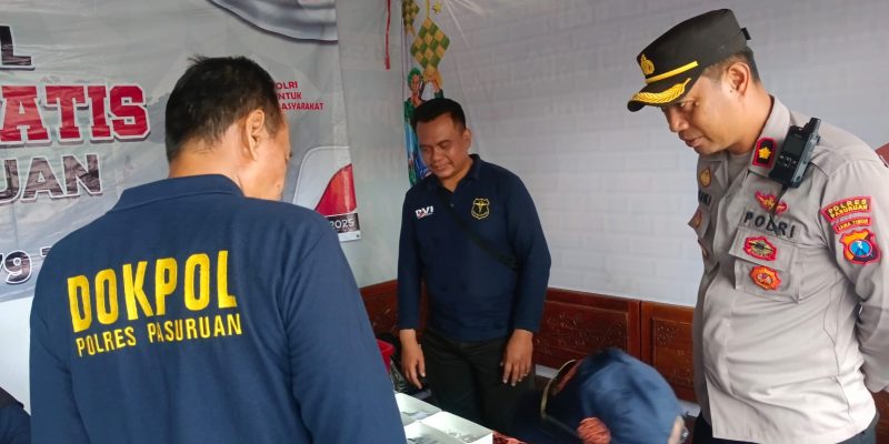 Polres Pasuruan Gelar Pelayanan Publik Terpadu di CFD Alun-Alun Bangil, Wujud Nyata Pengabdian di Hari Bhayangkara ke-79