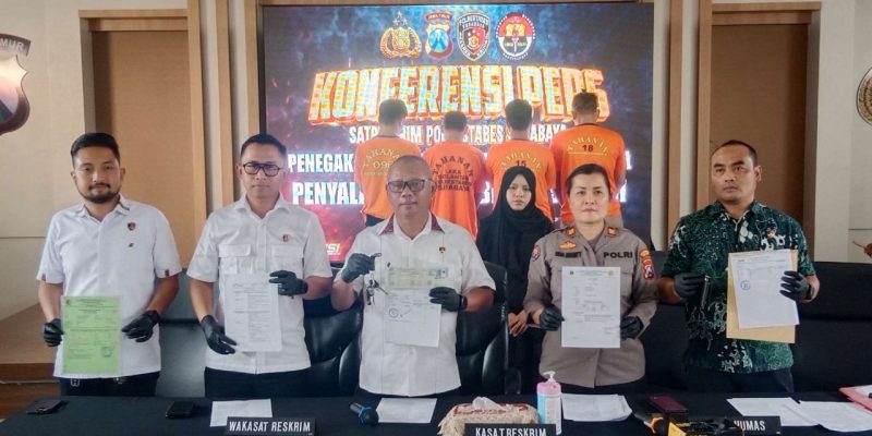 Polrestabes Surabaya Ungkap Mafia Solar Subsidi di Surabaya