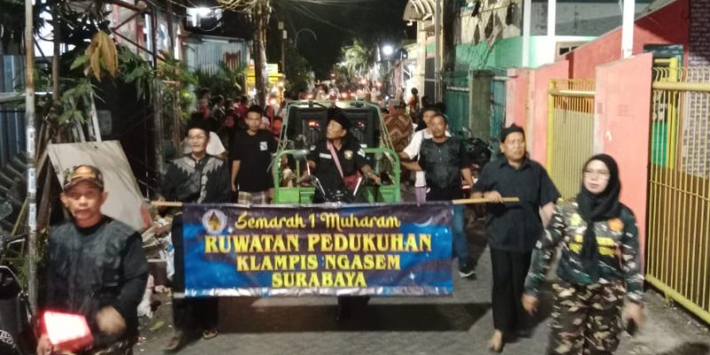 Malam 1 Muharram 1447 H Kampung Klampis Ngasem Berjalan Khidmat