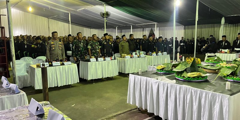 Pengamanan Ketat, Pengesahan 354 Warga Baru PSHT Cabang Pasuruan Berjalan Aman dan Kondusif