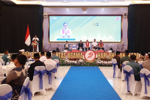 Polda Jatim Gelar Doa Bersama Lintas Agama Sambut Hari Bhayangkara ke – 79