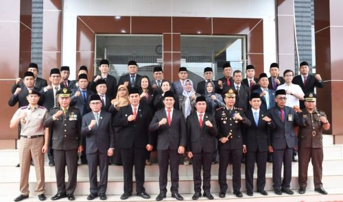 Kapolres Pulang Pisau Bersama Forkopimda Hadiri Upacara Harlah Pancasila, Teguhkan Komitmen Kebangsaan