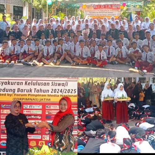 Lulus 100%, Tasyakuran SDN Kedung Baruk Surabaya Digelar Sederhana Penuh Makna