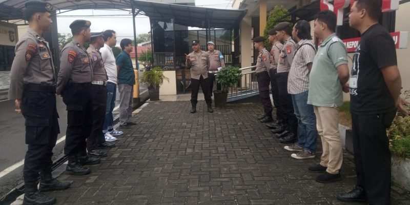 Siap Melayani, SPKT Polresta Palangka Raya Serah Terima Personel Piket 