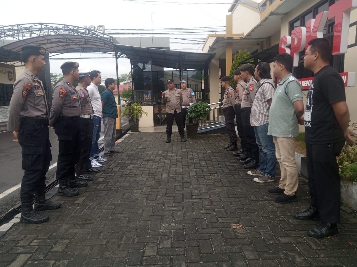 Siap Melayani, SPKT Polresta Palangka Raya Serah Terima Personel Piket 