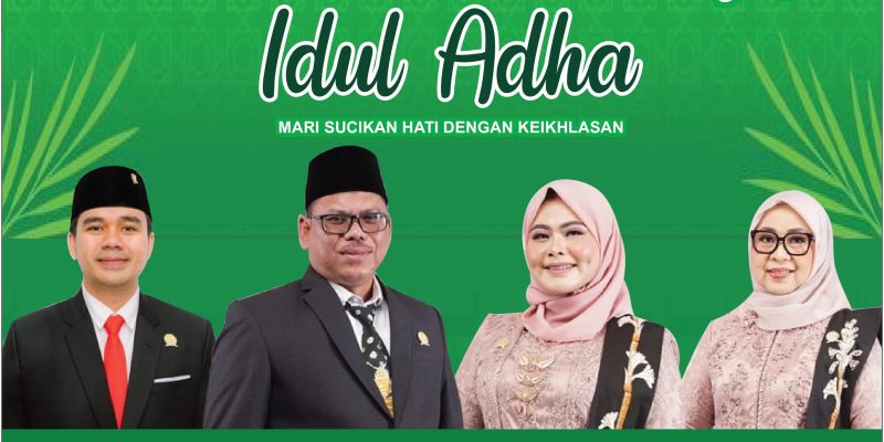 Pimpinan Dan Anggota DPRD Kabupaten Pasuruan Mengucapkan Selamat Hari Raya Idul Adha 1446 H/2025 M
