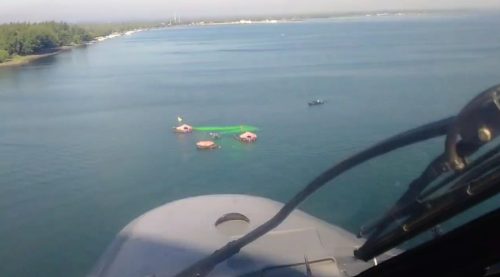 Wing Udara 2 Puspenerbal Kerahkan AS565 MBe Panther Dukung Air Supply Latihan Siswa Marinir