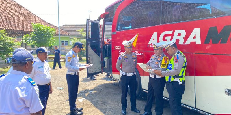 Ramp Check Angkutan Umum Digelar di Pekalongan